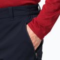 Pantaloni softshell da uomo Jack Wolfskin Peak blu notte 5