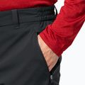 Pantaloni softshell da uomo Jack Wolfskin Peak nero 5