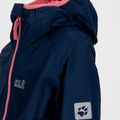 Giacca antipioggia Jack Wolfskin Rainy Days per bambini, indaco scuro 4