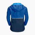 Jack Wolfskin Rainy Days, giacca antipioggia per bambini, blu costiera 8