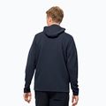 Jack Wolfskin giacca da trekking da uomo Modesto con cappuccio 2022 blu notte 2