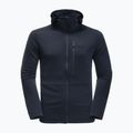 Jack Wolfskin giacca da trekking da uomo Modesto con cappuccio 2022 blu notte 6