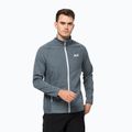 Giacca da trekking Jack Wolfskin Active da uomo Tongari storm grey