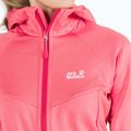 Giacca da trekking donna Jack Wolfskin Hydro Grid Fleece desert rose 5