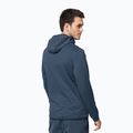 Jack Wolfskin Hydro Grid Fleece giacca da trekking da uomo blu tuono 2