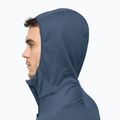 Jack Wolfskin Hydro Grid Fleece giacca da trekking da uomo blu tuono 4