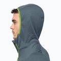 Giacca da trekking da uomo Jack Wolfskin Hydro Grid Fleece grigio tempesta 4