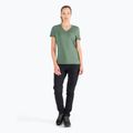 Jack Wolfskin Crosstrail Tomen, camicia da trekking da donna, colore verde siepe 6
