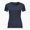 T-shirt da trekking Jack Wolfskin donna Tech graphite 6