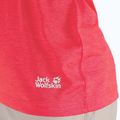 Maglietta da trekking Jack Wolfskin da donna Pack & Go Tank rosso tulipano 5