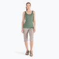 Maglietta da trekking Jack Wolfskin da donna Pack & Go Tank hedge verde 2