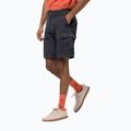 Pantaloncini da trekking Jack Wolfskin da uomo Canyon Cargo asfalto