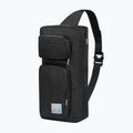 Jack Wolfskin Lyon Cross Over borsa a tracolla 8 l ultra nero