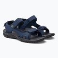 Sandali da trekking da uomo Jack Wolfskin Lakewood Cruise blu/grigio 4