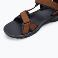 Jack Wolfskin Lakewood Ride marrone/nero, sandali da trekking da uomo 7