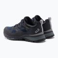Jack Wolfskin Uomo Force Striker Texapore Low stivali da trekking blu scuro/phantom 3