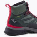 Stivali da trekking da donna Jack Wolfskin Force Striker Texapore Mid lime/verde scuro 7