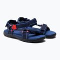 Sandali da trekking per bambini Jack Wolfskin Seven Seas 3 blu/rosso 4