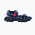 Sandali da trekking per bambini Jack Wolfskin Seven Seas 3 blu/rosso 9
