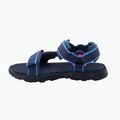 Sandali da trekking per bambini Jack Wolfskin Seven Seas 3 blu/rosso 10