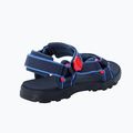 Sandali da trekking per bambini Jack Wolfskin Seven Seas 3 blu/rosso 11
