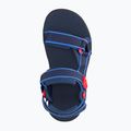 Sandali da trekking per bambini Jack Wolfskin Seven Seas 3 blu/rosso 13