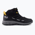 Jack Wolfskin stivali da trekking da uomo Woodland 2 Texapore Mid nero/giallo bordeaux xt 2
