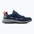 Jack Wolfskin Woodland 2 Texapore Low, stivali da trekking da uomo blu scuro/rosso 2