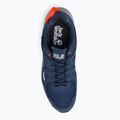 Jack Wolfskin Woodland 2 Texapore Low, stivali da trekking da uomo blu scuro/rosso 6