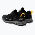 Jack Wolfskin scarpe da trekking da uomo Woodland 2 Texapore Low nero/giallo bordeaux xt 3