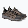 Stivali da trekking Jack Wolfskin da uomo Woodland 2 Hybrid Low marrone/phantom 4