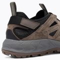 Stivali da trekking Jack Wolfskin da uomo Woodland 2 Hybrid Low marrone/phantom 8