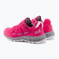 Stivali da trekking Jack Wolfskin da donna Woodland 2 Texapore rosso/grigio chiaro 3