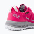 Stivali da trekking Jack Wolfskin da donna Woodland 2 Texapore rosso/grigio chiaro 7