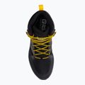 Jack Wolfskin uomo Force Striker Texapore Mid nero/giallo bordeaux xt trekking boots 6