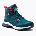 Stivali da trekking da donna Jack Wolfskin Force Striker Texapore Mid blu/corallo