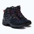 Stivali da trekking Jack Wolfskin da donna Rebellion Guide Texapore Mid blu/corallo 4
