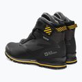 Stivali da trekking Jack Wolfskin da uomo 1995 Series Texapore Mid nero/giallo bordeaux xt 3