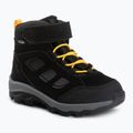 Jack Wolfskin stivali da trekking per bambini Vojo Lt Texapore Mid nero/giallo bordeaux xt