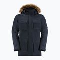 Giacca invernale da uomo Jack Wolfskin Glacier Canyon Parka blu notte 7