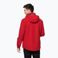 Jack Wolfskin Stormy Point 2L giacca antipioggia da uomo rosso adrenalina 2