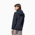 Jack Wolfskin Stormy Point 2L giacca da pioggia da donna blu notte 2