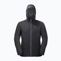 Jack Wolfskin giacca antipioggia da uomo Wisper Ins nero 8