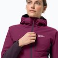 Jack Wolfskin Eagle Peak, giacca antipioggia da donna, bacche selvatiche 3