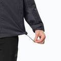 Giacca invernale da uomo Jack Wolfskin Jasper Ins ebano 3