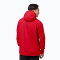 Jack Wolfskin giacca da pioggia Highest Peak da uomo rosso adrenalina 2