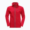 Jack Wolfskin giacca da pioggia Highest Peak da uomo rosso adrenalina 8