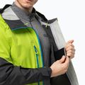 Giacca da sci Jack Wolfskin Alpspitze 3L uomo lime 6