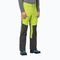 Pantaloni da sci Jack Wolfskin Alpspitze 3L da uomo, lime