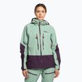 Giacca da sci Jack Wolfskin Alpspitze 3L verde granito da donna